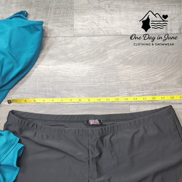Avidlove Plus Size Boyshort Tankini Swimsuit Size XXL - Picture 5 of 6